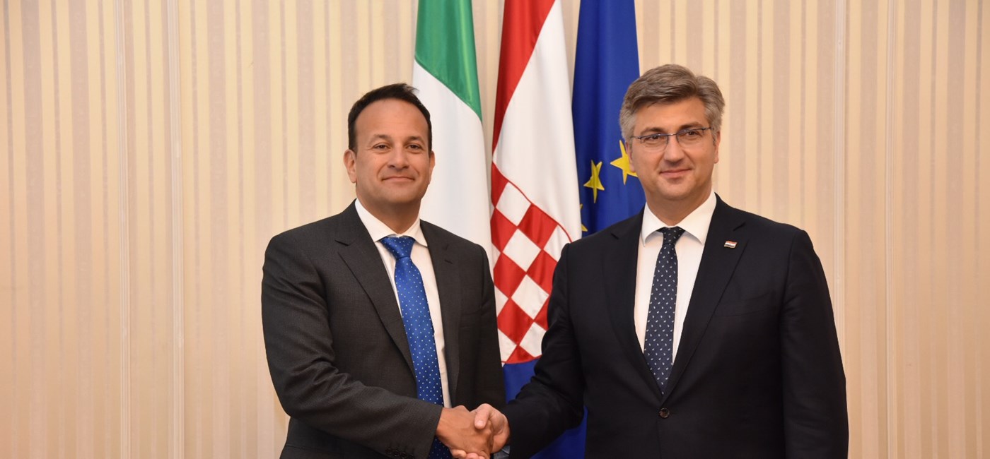 Snažna uzajamna potpora i prijateljstvo Hrvatske i Irske 